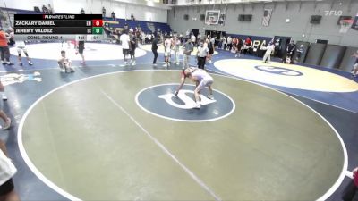 150 lbs Cons. Round 4 - Jeremy Valdez, Team Credo vs Zackary Daniel, El Modena