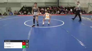 72 lbs Semifinal - Jaxon Randle, Oklahoma Elite 12U vs Brycen Dawley, POWA