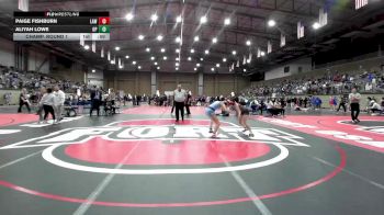 120A Champ. Round 1 - Paige Fishburn, Lawrence vs Aliyah Lowe, Oak Park