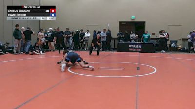 132 lbs Champ. Rd Of 64 - Carlos Salazar, Savage Wrestling Academy vs Ryan Horner