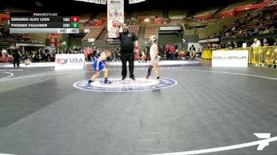 Intermediate Boys - 71 lbs Champ. Round 2 - Colton Bailey vs Robert Michael Clark, Madera Wrestling Club