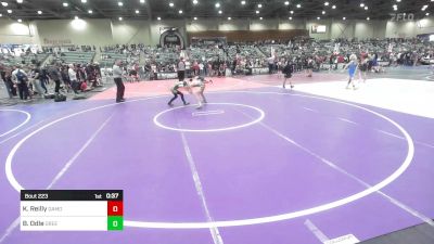 73 lbs Consi Of 16 #2 - Kai Reilly, Damonte Mustangs WC vs Bryan Odle, Greenwave Youth WC