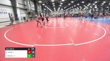 138 lbs Rr Rnd 3 - Owen Feiner, Illinois Cornstars Silver vs Jakob Brown, Grizzly Wrestling Club