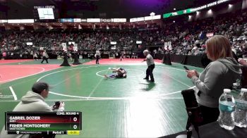 90 lbs Cons. Round 4 - Fisher Montgomery, Unattached vs Gabriel Dozier, BAB1
