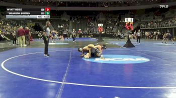 184 lbs Cons. Round 2 - Branson Britten, Central Okla. vs Wyatt Reisz, Colo. Sch. Of Mines