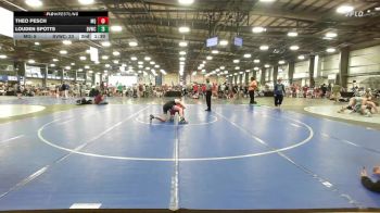 160 lbs Rr Rnd 2 - Aiden Grover, Mayo Quanchi Silver vs Joshua Knoebel, Buffalo Valley Blue