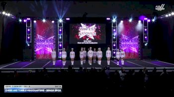Cheer and Tumble Headquarters - Senior Spice [2026 L3 Senior - D2 - A DAY 2] 2026 JAMfest Cheer Super Nationals