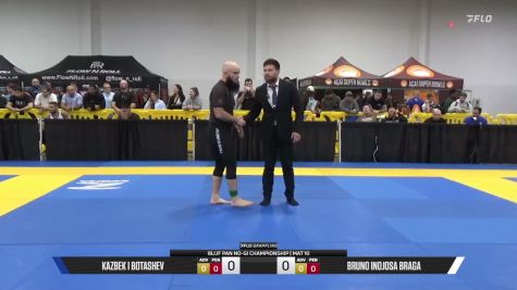 Bruno Inojosa Braga vs Kazbek I Botashev 2026 Pan IBJJF Jiu-Jitsu No-Gi Championship