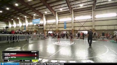 55-60 lbs Round 1 - Sadie Sweat, Montana vs Anela Nitta, Hawaii