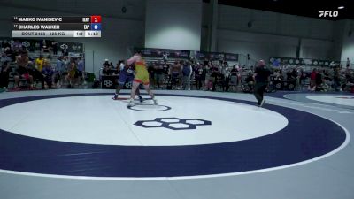 125 kg Cons. Rd Of 32 - Marko Ivanisevic, Illinois RTC vs Charles Walker, EAP