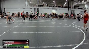 132 lbs Round 6 (8 Team) - Tyler Redfield, Sakura Worldwide vs John Parisi, GPS Blue