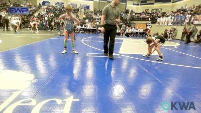 61 lbs 3rd Place - Grant Dennis, D3 Wrestling Cluib vs Cayden Petersen, Lions Wrestling Academy