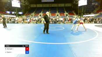 145 lbs Cons 64 #2 - Korey Kemper, Arizona vs Jack Davis, Indiana
