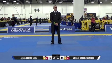Marcelo Gonzalez Montoro vs Jorge Escudero Barba 2025 World IBJJF Jiu-Jitsu No-Gi Championship