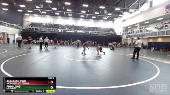 141 lbs Cons. Round 3 - Ahmaad Lewis, Sacramento City College vs Finn Long, Rio Hondo