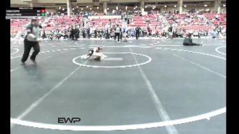 43 lbs Cons. Round 2 - Colsen Prier, Mulvane vs Case Capps, WTC