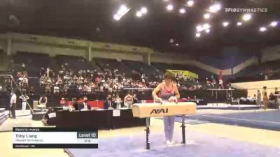Toby Liang - Pommel Horse, Roswell Gymnastics - 2021 USA Gymnastics Development Program National Championships