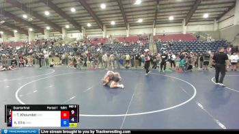 126 lbs Quarterfinal - Tyler Khoundet, Stallions Wrestling Club vs Austin Ellis, Sanderson Wrestling Academy