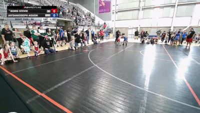 56 lbs Quarters - Boris Stevie, Ellensburg Wrestling Club vs JaydanJoseph Aguon, NWWC