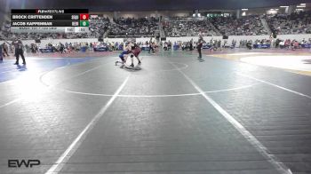 133 lbs Consi Of 64 #2 - Brock Crittenden, Sequoyah Tahlequah JH vs Jacob Kappenman, Deer Creek Wrestling