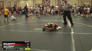 52 lbs Round 4 (6 Team) - Beau McKeown, Mat Assassins vs Ricky Piontek, Elite Wrestling