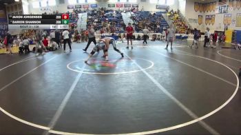 138 lbs Semifinal - Jaxon Jorgensen, Victory Elite vs Darion Shannon, Somerset Academy
