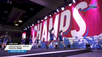 Cheer Athletics - Denver - Youth Pink [2024 L2.2 Youth - PREP Finals] 2024 CHAMPS Grand Nationals