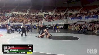 D1-126 lbs Semifinal - Zavian Geranimo, Gila Ridge vs Thomas Smith, Desert Ridge