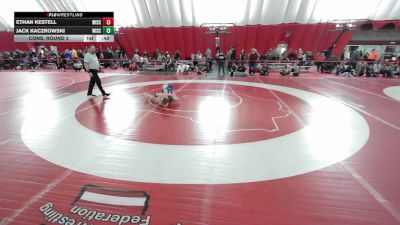 14U Boys - 115 lbs Cons. Round 2 - Ethan Kestell, Wisconsin vs Jack Kaczrowski, Wisconsin