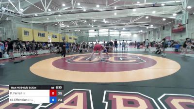 129 kg Semifinal - Parker Ferrell, Beast Of The East vs Mark Effendian, Steller Trained Revan