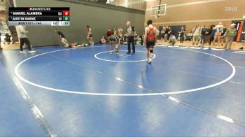 144 lbs Cons. Round 1 - Samuel Alambra, Idaho vs Austin Saenz, Kuna Klub