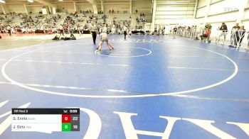 95 lbs Rr Rnd 3 - Gavin Ennis, Scanlan Wrestling Academy vs JJ Doty, Indiana Outlaws Green