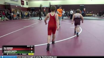 PW-19 lbs Round 1 - Eli Shedek, Linn-Mar Lions vs Mathew Barth, Lynx Wrestling Club