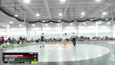 174 lbs Champ. Round 1 - Gavin Malone, Trine University vs Josh Kling, Ancilla College