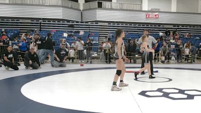 94 lbs 5th Place Match - Nadia Croteau, Young Guns Wrestling Club vs Sophia Gatewood, Maurer Coughlin Wrestling Club