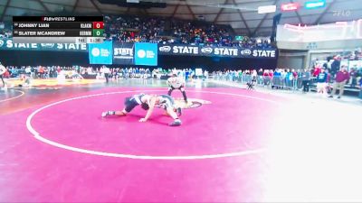 Boys 3A 144 lbs Champ. Round 1 - Johnny Lian, Kentlake vs Slater McAndrew, Hermiston