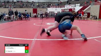147-162 lbs Round 3 - Alexia Bradley, Perry Meridian vs Emily Eacret, Franklin Community