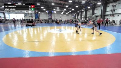 113 lbs Consi Of 32 #2 - Tyler Mundell, NC vs Noah Young, PA