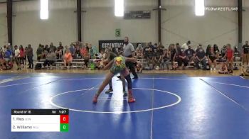 105 lbs Prelims - Trae Rios, Lions Wrestling Academy vs C Williams, Williams WC