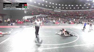 125 lbs Champ. Round 2 - Lawrence Szyjewski, Hartford vs William Froemel, Hayward