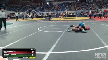 3A-132 lbs Semifinal - Owen Turner, Banks vs Nathan Beck, Nyssa