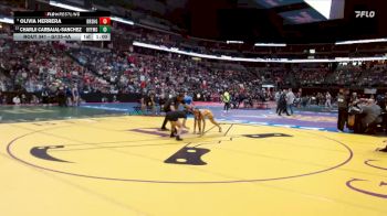 G135-4A Cons. Semi - Charlii Carbajal-Sanchez, Holy Family Girls vs Olivia Herrera, Brush Girls