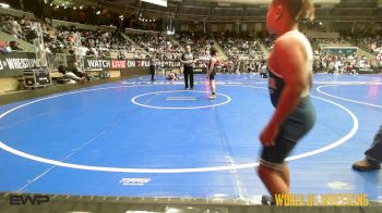 110 lbs Consi Of 8 #2 - Olan Garrison, Coweta Tiger Wrestling vs Vance Alexander, Alber Athletics