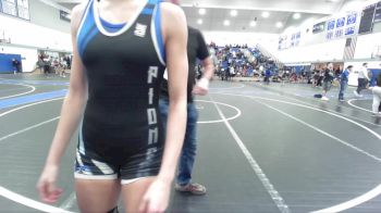 110 lbs Cons. Round 6 - Malaika Batdorf, Pioneer vs Isabella Ramirez, San Fernando