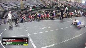 130 lbs Finals (8 Team) - Hudson Goldade, North Dakota 2 vs Mikael Hays, Nebraska Blue