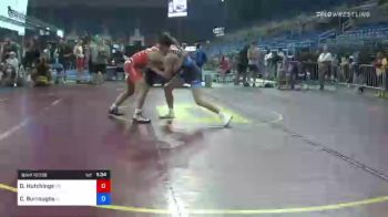 152 lbs Round Of 64 - Dante Hutchings, Colorado vs Collin Burroughs, Alabama