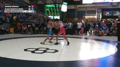 132 lbs Cons. Sub-rd Of 64 - George Bringus, Missouri vs Elijah Montoya-Mora, New Mexico