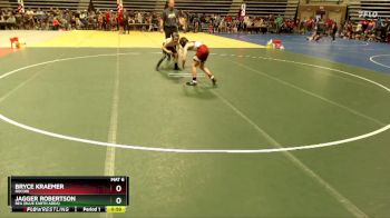 85 lbs Cons. Round 2 - Jagger Robertson, BEA (Blue Earth Area) vs Bryce Kraemer, Rocori