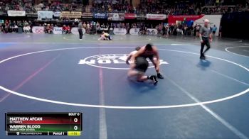 189 lbs Champ. Round 1 - Matthew Afcan, St. Mary`s vs Warren Blood, Valdez High School