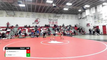 114 lbs Quarterfinal - Ali Svancara, Buhl vs Aurora Rider, Kuna